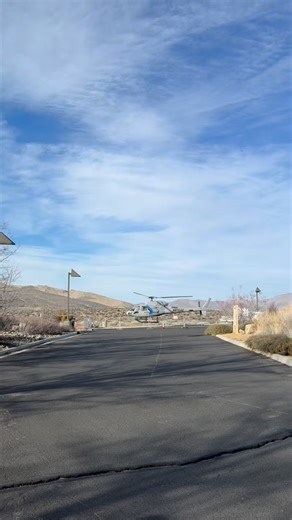Air 12 departing for a scene call in Mono County and later returning after successfully transporting their patient to a local facility! Shout out to @monocountyems @carsonvalleyhealth for their help today! | Battle Born Medevac