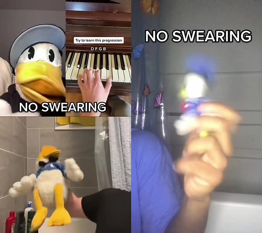 Duck Duets: No Swearing Challenge with Donald Duck