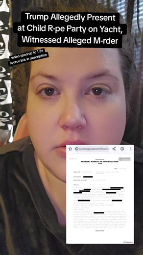 Released memo gives details of alleged victims SA by Donald Trump as a pregnant 13 year old, and alleged murder of her infant. Source: https://www.justice.gov/epstein/files/DataSet 8/EFTA00025010.pdf #epstein #currentevents