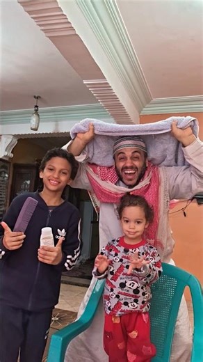 نصائح مهمه عن الحلاقة مع النونو الصغيرة ✂️😂