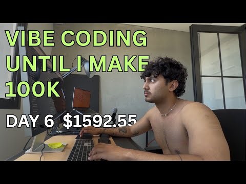Day: 6 - Vibecoding until I make 100K | Revenue: $1592.55