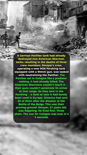 "The Only Tank the German Panther Couldn't Kill"