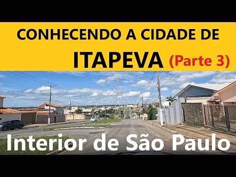 Conhecendo a Cidade de Itapeva, Interior de SP! (Parte 3, conhecendo os bairros!)