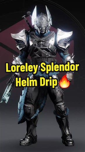 Destiny 2 Titan Loreley Splendor Helm Fashion