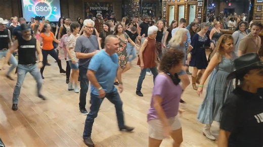 5.6K views · 73 reactions | Saturday night line dancing at Prospectors in Mount Laurel NJ with DJ Paul Zagarella and instructor Nate Golden The dance is Ain't Far From It choreographed by Stephen and Laura Pistoia of the Dance Bullies Music is Ain't Far From It by Luke Combs #linedancing #linedance #dancereels | Dora and Gary's Line Dancing Page | Facebook