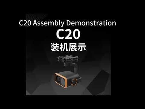 #drone #skydroid #camera #Installation demonstration and explanation of gimbal