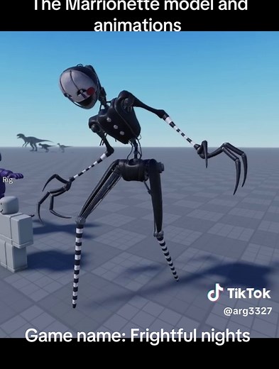 Creating the Marrionette Model in Roblox Studio