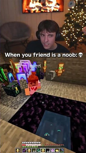 Bro just got Minecraft yesterday 💀