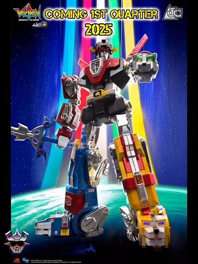 Toynami Voltron: Defender of the Universe 40th Anniversary Voltron Collector's Set #voltron #toynews