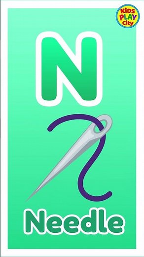 📚✨ Learn the Letter N 🅽 | N is for Nest, Nose, Notebook, Needle & Net 🪺👃📓🥅 | Kids Fun Learning 🎉