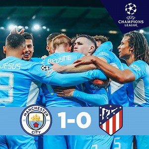 Highlights of our first leg victory over the Spanish champions! 📈💥 | Manchester City