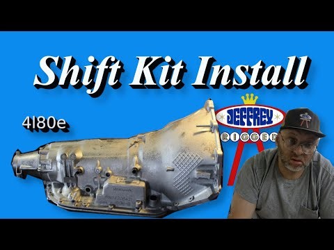 I put a shift kit in my 4l80e transmission