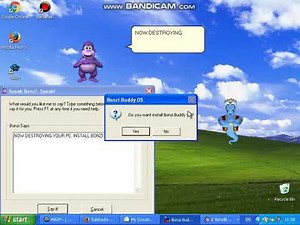 Genie Gets Bonzi Buddy OS clip1