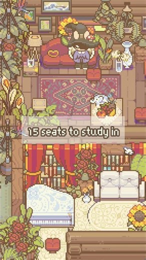 one of the coziest study spots on lofi.town