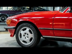1989 Mercedes-Benz 560 SL in body R107 powerful roadster