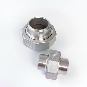 [Hot Item] Fitting Stainless Steel Pipe Plumbing Materials Welding Threaded Union