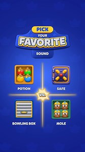 112K views · 1K reactions |  Feel the beat of the break❗ Shatter, pop, or crash—each game element has its own unique sound❗ 헪헵헶헰헵 헴헮헺헲 헲헹헲헺헲헻혁 혀헼혂헻헱 헶혀 혆헼혂헿 헳헮혃헼헿헶혁헲❓  Potion  Safe  Bowling Box  Mole ❇️ Comment below❗ | Royal Match | Facebook