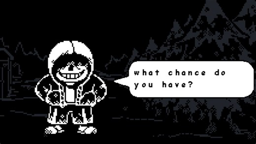 [动画参赛作品:DustTale] sans战 60帧劣质动画