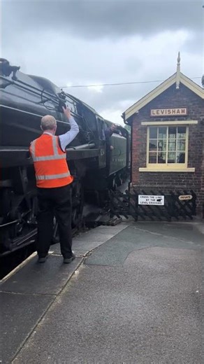 The Dangerous Job of Passing a Train Pilot Token #techmandu_official