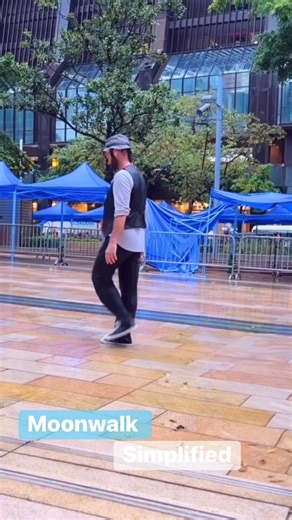 @AleksDanceFitness on Instagram: "Moonwalk tutorial for beginners. Simplified version. #howto #dance #moonwalk"
