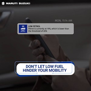50 reactions · 17 shares | Evolve into a whole new world of mobility with Suzuki Connect. Keep a tab on your car’s fuel status straight from your phone and make sure you never find yourself unprepared. #MarutiSuzuki #PeopleTechnology #SuzukiConnect | Maruti Suzuki | Facebook