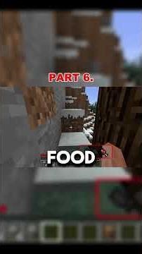 Minecraft but I have 3HP 😱😨 #minecraft #shorts