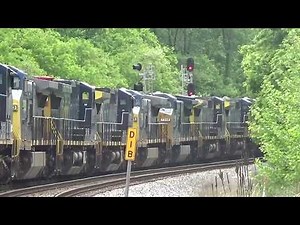 Csx Dash 8 Retirement Train