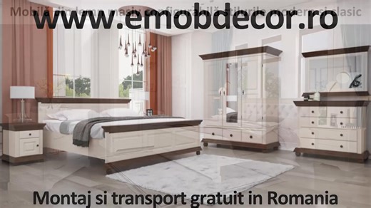 📢 MONTAJ GRATUIT în momentul livrării la tine acasă - Mobilier din LEMN MASIV 🎁 Reduceri de până la 23% calitate garantată, fără compromisuri. 🛏️ Alege doar piesele de care ai nevoie - configurabil 100% 💰 Plătești cum vrei - la livrare, online sau în rate fără dobândă. 🚚 Transport GRATUIT în toată România 📞 Sună acum: 40 720 566 724 🌐 Comandă de pe: emobdecor.ro | Emob Decor Select - Mobila lemn masiv