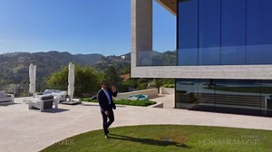Touring a $50M ultra-modern LA mega mansion