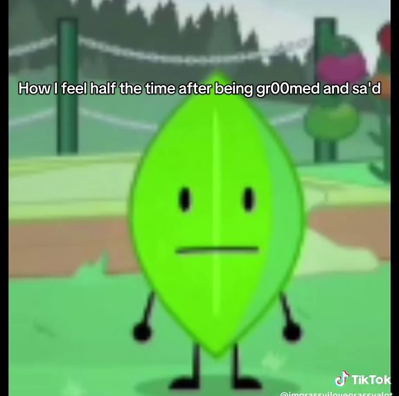 Sigh#bfdi #leafy #depressed #mentalhelpawareness #sad | leafy bfdi