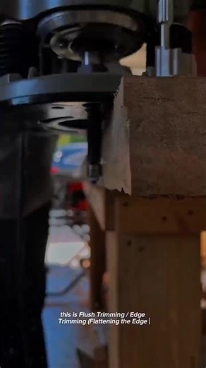 Satisfying Wood Edge Trimming with a Router | Perfect Flush Trim Woodworking Process