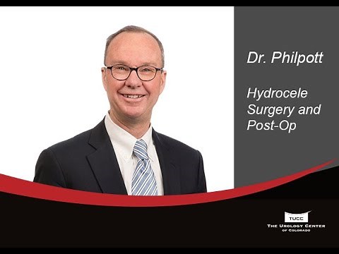 Dr Philpott Hydrocele Surgery and Post op