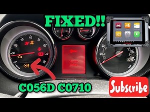 Vauxhall Astra Steering Angle Sensor Coded Using Autel Maxisys