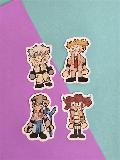 Gachiakuta Derpy Stickers - Etsy