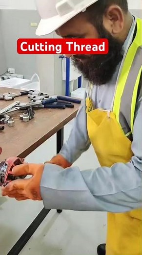 “How to Cut & Thread GI Pipe | Plumbing Short Tutorial”