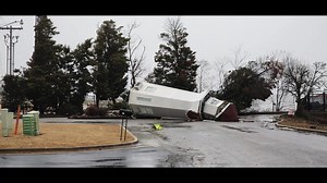 Damage seen across Decatur, Alabama, following tornado-warned storm