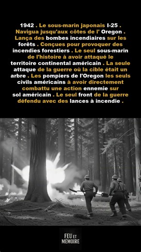 Un sous-marin japonais bombarda les forêts de l'Oregon en 1942