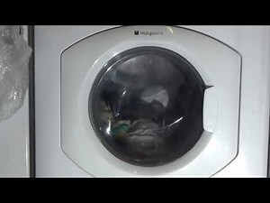 Fast wash 60 minute 60'c - Hotpoint Aquarius WD440P Washer Dryer.