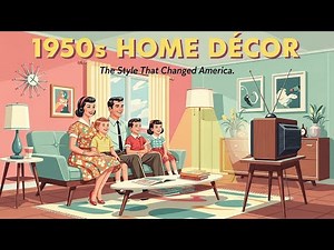 🎞️ 1950s Home Décor That Defined Mid-Century Style | USA Rewind