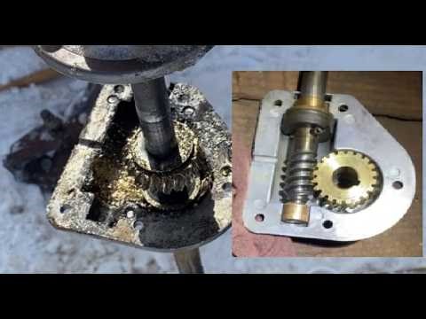 Snow blower Gearbox Repair MTD Tecumseh Snow King (Impeller turns, Auger Won't, Turn Shear Pins OK)