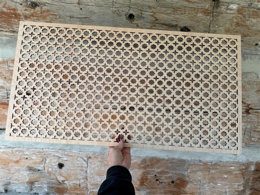 Modern Wood Air Return Vent Cover Style 1 - Etsy