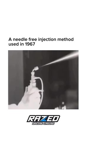Interesting As Facts by Christopher Kiss on Instagram: "In 1967, vaccines were given without needles. A device called a jet injector used a high-pressure stream to pierce the skin—making mass immunization faster and more efficient. 👉 Follow @interestingasfacts for more unusual history & science facts!"