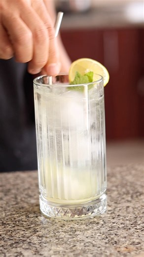 Lerotse Vanilla Spritz with Maungo Craft - 1 tot Maungo Craft Vanilla Lerotse Syrup - Juice of ½ lemon - 1 tot vodka (or gin if preferred) - 90 ml soda water (1/2 cup, chilled) - Sparkling wine (Prosecco or dry bubbly, chilled) - Ice cubes | Kenneth Tebogo Middleton