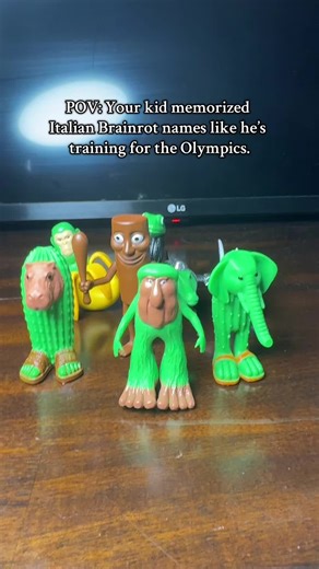 Italian Brainrot Collectible Toy Set for Kids