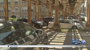 Parking battle brewing under CTA L tracks