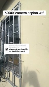 432 reactions · 63 shares | ✅PRIX :6000fr ✴️Découvrez notre caméra espion Wi-Fi, idéale pour surveiller discrètement votre espace. Avec sa connexion Wi-Fi intégrée, vous pouvez accéder aux images en temps réel depuis n'importe où. Facile à installer et à utiliser, elle assure une sécurité maximale. Prix: 6000f livraison 1500 ☎️0566966200/0789899758 | Top Mall CI | Facebook