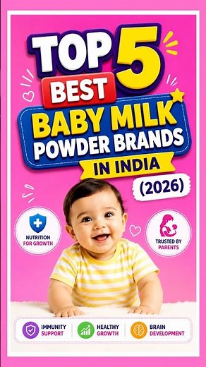 Top 5 Best Baby Milk in India (2026) 🍼 #youtubeshorts #shortsvideo #infantformula