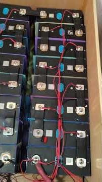 DIY 20kwh lifepo4 battery for off grid house