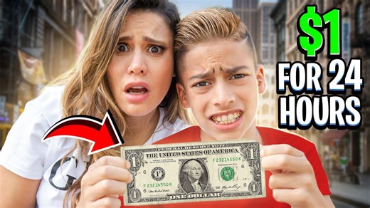 SURVIVING 24 Hours With $1 DOLLAR ONLY! (BAD IDEA) | The Royalty Family | The Royalty Family Top Videos