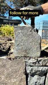 Shaping natural stone ASMR #stonemason #asmr #diy #canberra #satisfyingsounds | Ivey Masonry